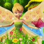 Tinkerbell in the Garden