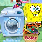 Spongebob Washing Pants