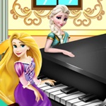 Elsa And Rapunzel Piano Contest