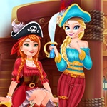 Pirate Girls Garderobe Treasure